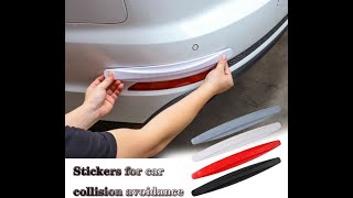 AntiCollision Car Bumper Protection Strips [upl. by Alel]