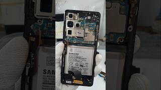 The inside of Samsung S21 Ultra samsung cellphonerepair s21samsungs21ultra [upl. by Dahle494]