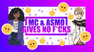 Yes And  Ariana Grande  Obey Me Lyric Prank  FMC  MC amp Asmo [upl. by Aynnek]