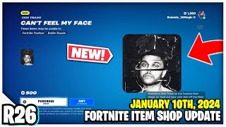 Fortnite Item Shop NEW SHAWN MENDES amp THE WEEKEND JAM TRACKS January 10th 2023Fortnite BR [upl. by Gaillard978]