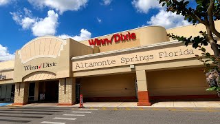 Shopping at WinnDixie in Altamonte Springs Florida at West Town Shopping Center  Store 2388 [upl. by Colvin292]