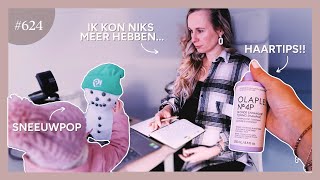 Hormonale huilbui amp Mijn haarroutine en tips  Vlog 624 OPTIMAVITA [upl. by Irme]