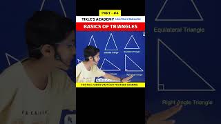 BASICS OF TRIANGLES PART 4 IN HINDI shorts tiklesacademyofsuccess triangle maths [upl. by Mussman]