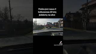 Kolbuszowa 20 luty wyjeżdżamy na ulicę strajk rolnictwo tractor video viral tiktok love [upl. by Hpotsirhc]