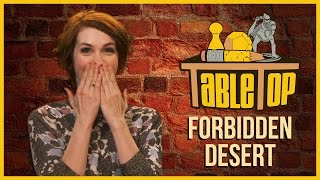 Forbidden Desert Felicia Day Alan Tudyk and Jon Heder join Wil Wheaton on TableTop S03E02 [upl. by Menides]