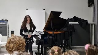 Sophias PIANO RECITAL in Czech music school [upl. by Masha967]