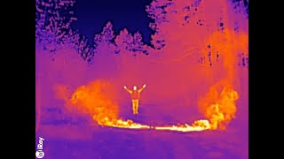 Smoke bomb vs thermal imager  Can you hide from thermal camera using a smoke grenade [upl. by Thain]