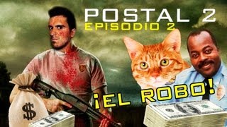 ENSÉÑAME LA PASTA  El Robo al Banco  Postal 2  Ep 2 [upl. by Pilihp117]