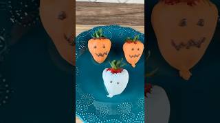 DIY Halloween Chocolate Strawberries  Perfect for Parties [upl. by Rasmussen]