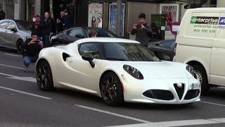 Alfa Romeo 4C HUGE SOUNDS [upl. by Ahsiel]