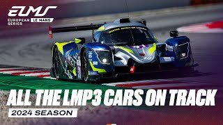 All The LMP3 cars on track I 4 Hours of Barcelona 2024 I ELMS [upl. by Kennie]