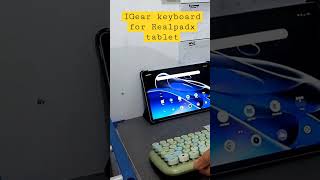 IGear keybee retro style typewriter for Realme padx tablet realme [upl. by Sivrahc332]