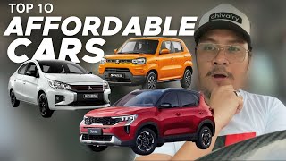 Top 10 BEST Affordable Cars You can Consider Buying TODAY [upl. by Eidnew]