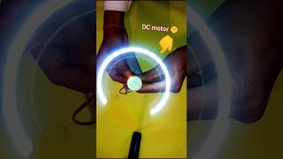 Chhota Generator 😱💡DC motor experiment shortvideo experiment electric [upl. by Pussej]