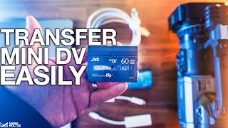 How to Transfer MINI DV to Computer FAST [upl. by Agnes]