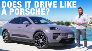 DRIVEN The AllElectric 2024 Porsche Macan Will Make You Forget About the Gas Version [upl. by Annayar652]