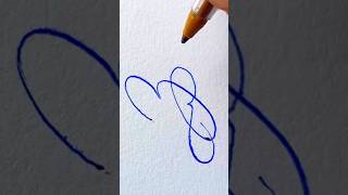 Lettering capital “Z” flourishing by ball pen calligraphy lettering ballpen artist handwriting [upl. by Bernice351]