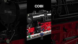 LEGO trains vs COBI trains lego cobi shorts [upl. by Valenka]