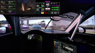 Onboard Crash Porsche GT3s Wild Ride at Interlagos 📹💥 [upl. by Schechter]