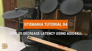 【DTXMania Tutorial】How to decrease latency using ASIO4ALL [upl. by Eliak]