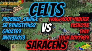 CELTS vs SARACENS FragProofHunter  Injured finger amp still rolling heavy [upl. by Charlie919]