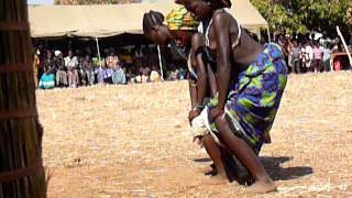 A pubescent girls comingout dance among the Nkoya people of Zambia [upl. by Ulrick184]