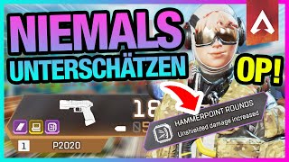 Unterschätze NIEMALS Hammerpoint Rounds auf P2020  Apex Legends Deutsch Gameplay PC [upl. by Emoryt292]