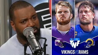 Chris Canty on Vikings vs Rams  NFL Week 8 Darnold will beat Stafford to reclaim the top spot [upl. by Shaw535]