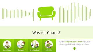 Was ist Chaos Die physikalische Chaostheorie [upl. by Nojad686]