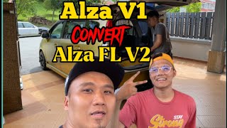 Alza first model V1 convert Alza facelift V2 alzafirstmodel passosette [upl. by Zed]