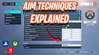 How to MASTER Console Aiming in Overwatch 2 The ULTIMATE Guide to Aim Techniques [upl. by Pliske]