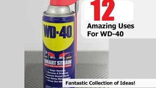 ★12 Amazing Uses for WD 40 [upl. by Nrubloc]