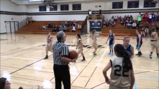 Lakeside Lutheran Frosh Girls Basketball at Luther Prep  December 14 2015 [upl. by Ailema531]