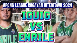 MAINIT NA LABAN  ENRILE VS IGUIG  CAGAYAN INTERTOWN 2024 APONG LEAGUE [upl. by Jankey326]