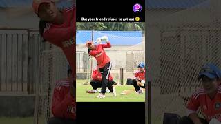 Shreyanka Patil says  Jiska bat uski batting 🥲😂 ytshorts [upl. by Yahsed]