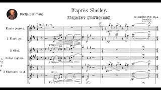 Mikhail Gnessin  Symphonic Fragment quotFrom Shelleyquot Op 4 1908 [upl. by Pelson]