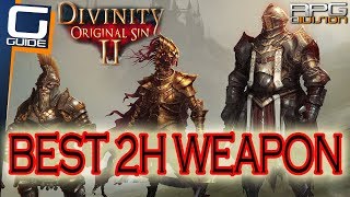 DIVINITY ORIGINAL SIN 2  Falone Scythe Location BEST 2 HANDED WEAPON [upl. by Clower]