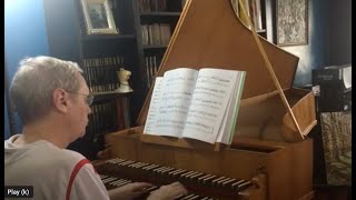 Scarlattis most celebrated Sonata in E K380 paired with twin K381 on harpsichord with introduction [upl. by Nylirak]