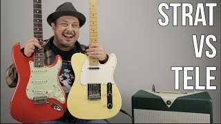 Telecaster vs Stratocaster  Which Guitar Do You like More [upl. by Nevag]