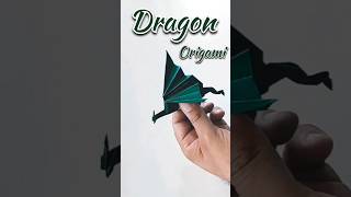 How to make Paper Dragon  Origami Dragon  Easy way to make paper Dragon toyviral tranding [upl. by Fidelis]