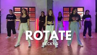 Becky G Burna Boy  Rotate  Mood UP  Yuri Choreography [upl. by Ydneh]