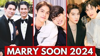 05 BL ACTORS WHO ARE REAL LIFE BOYFRIENDS AND MARRY SOON IN 2024  THAI BL ACTORS 2024 [upl. by Jessalyn]