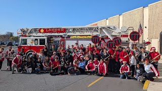 EAHS Red Rover Marching Band  Santa Parade  Palmer Park Mall  11302024 [upl. by Dweck]