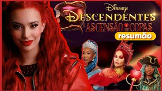 Descendentes 4 a ascensão de copas e bom   análise do filme com curiosidades e teorias review [upl. by Imarej]