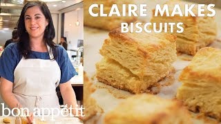 Claire Makes the Flakiest Buttermilk Biscuits  From the Test Kitchen  Bon Appétit [upl. by Hilbert]