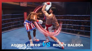 Big Rumble Boxing Creed Champions  ADONIS CREED vs ROCKY BALBOA [upl. by Weber]