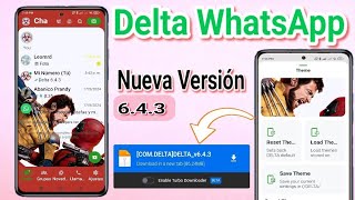 Delta WhatsApp 643 Nueva Versión [upl. by Kohl]