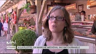 VU DICI  À La Flotte un marché médiéval incontournable [upl. by Aissac882]