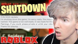 Flamingo Made This Roblox Game SHUTDOWN [upl. by Goldie]