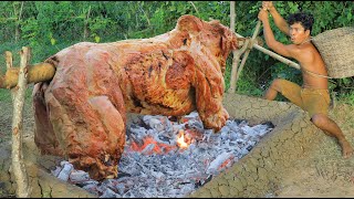 survival in the rainforest cooking COW [upl. by Laura]